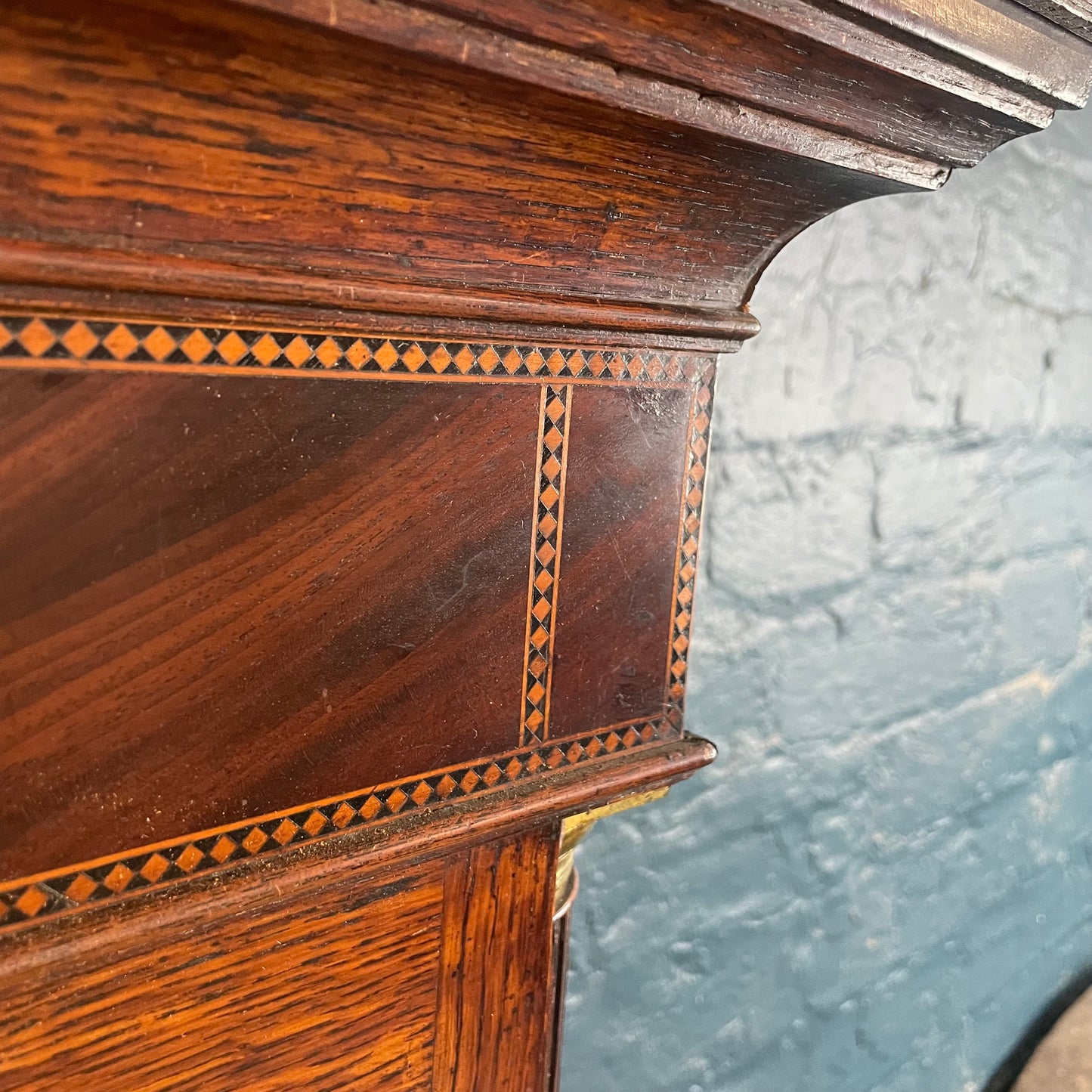 Antique Vintage Tho. S Reynolds Warwick Grandfather Clock