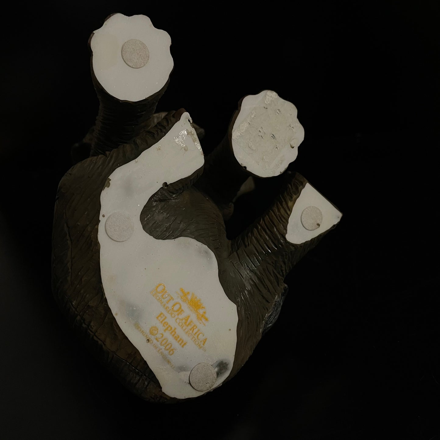 Out Of Africa Resin Realistic Elephant Ornament