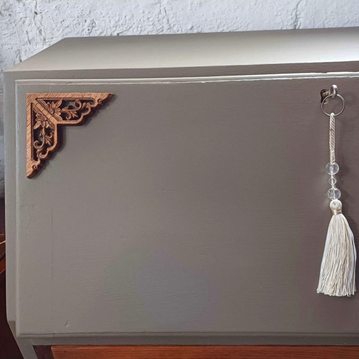 Vintage Upcycled Painted Bureau