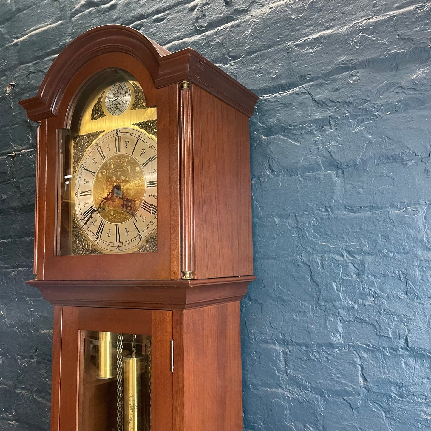 Vintage 8 Day Westminster Chime Grandfather Clock