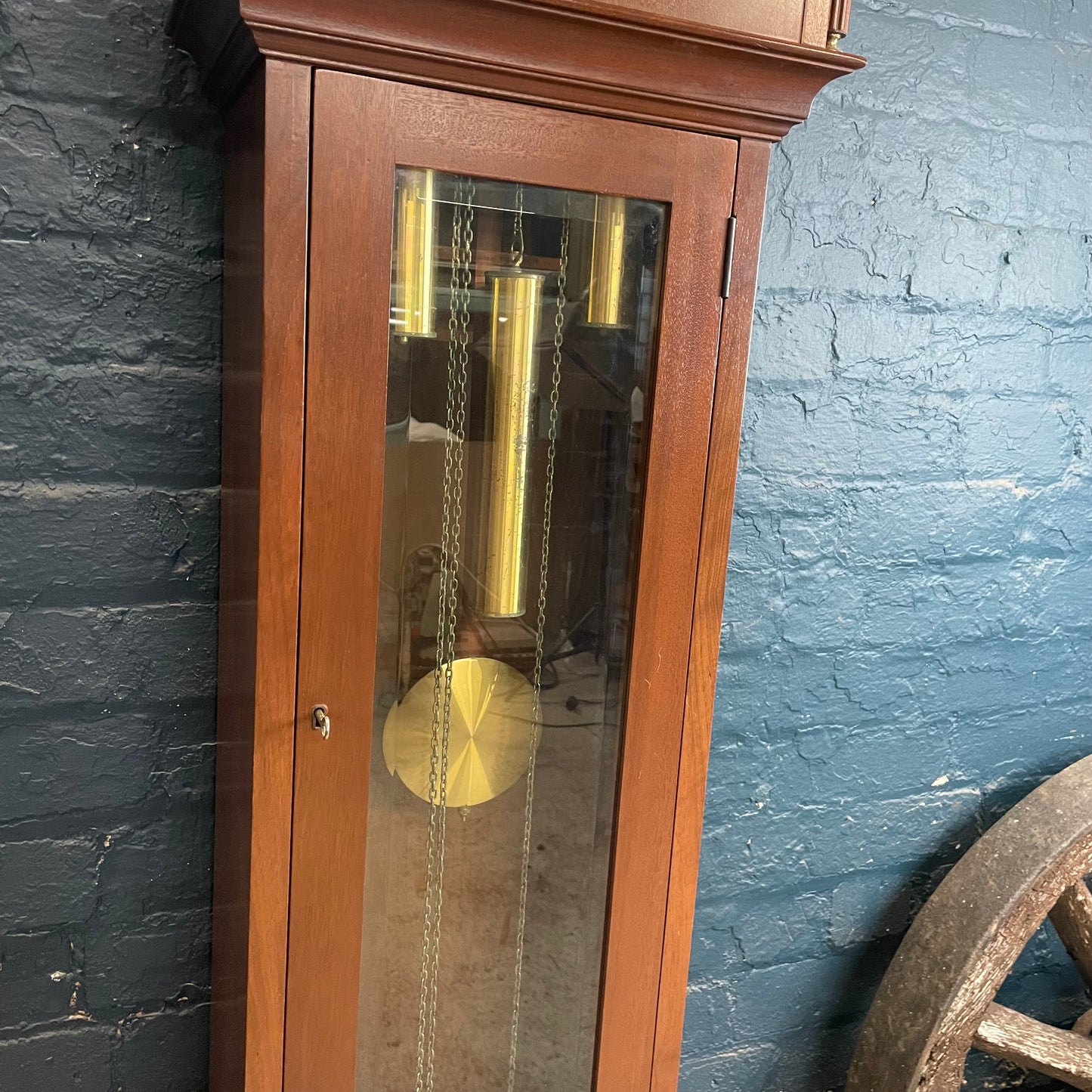 Vintage 8 Day Westminster Chime Grandfather Clock
