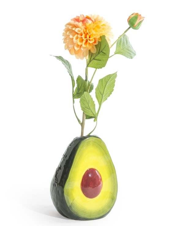 Ceramic Avocado Stem Vase