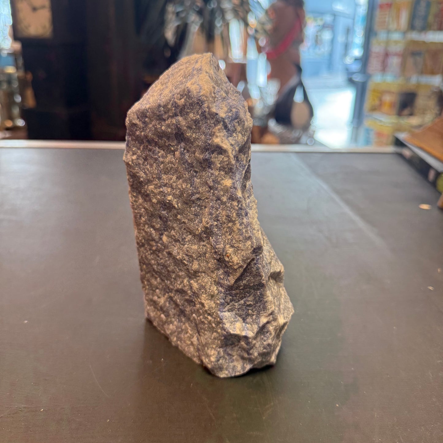 Blue Quartz Cut Base Crystal