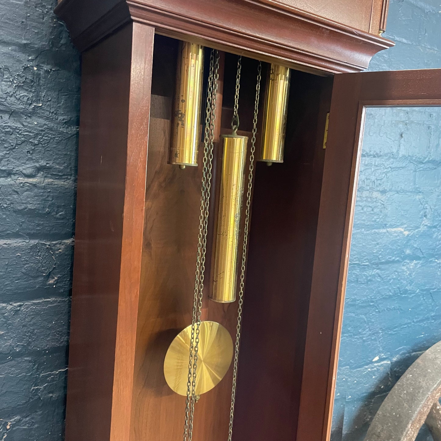Vintage 8 Day Westminster Chime Grandfather Clock