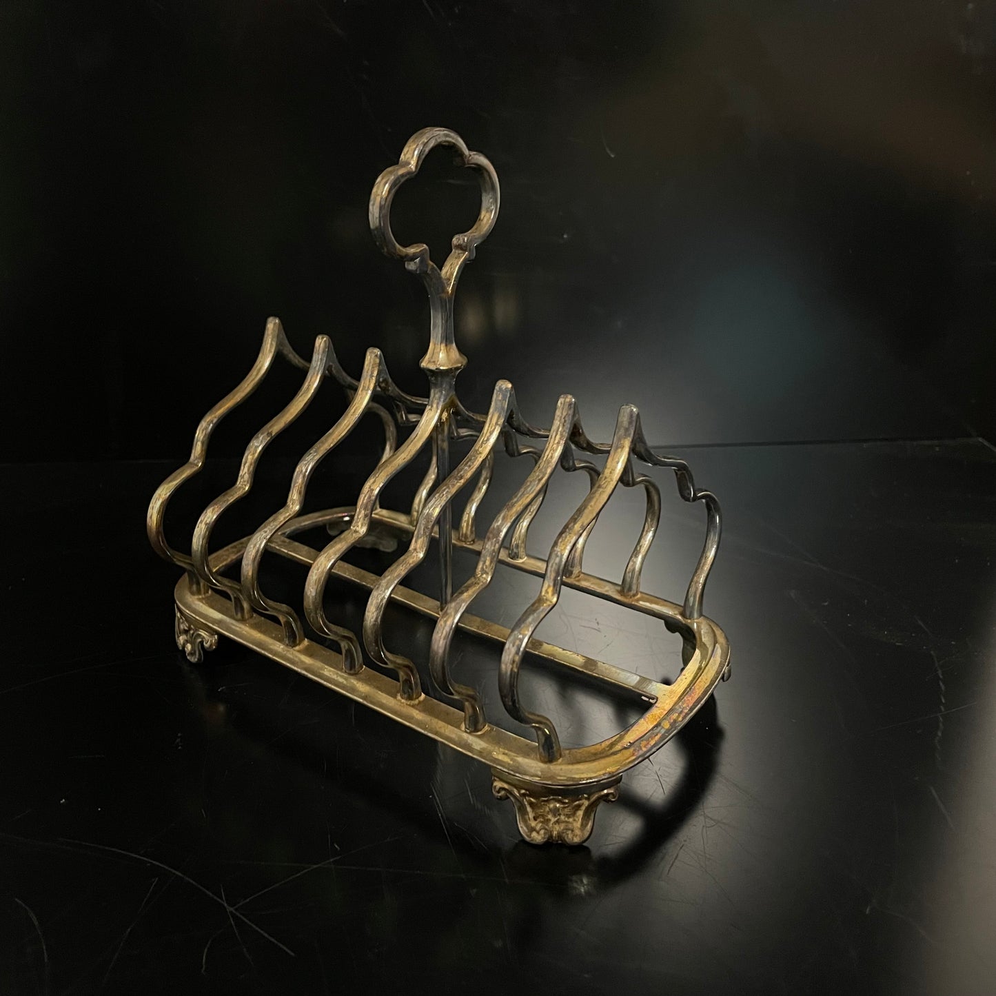 Vintage Silver Plate Toast Rack