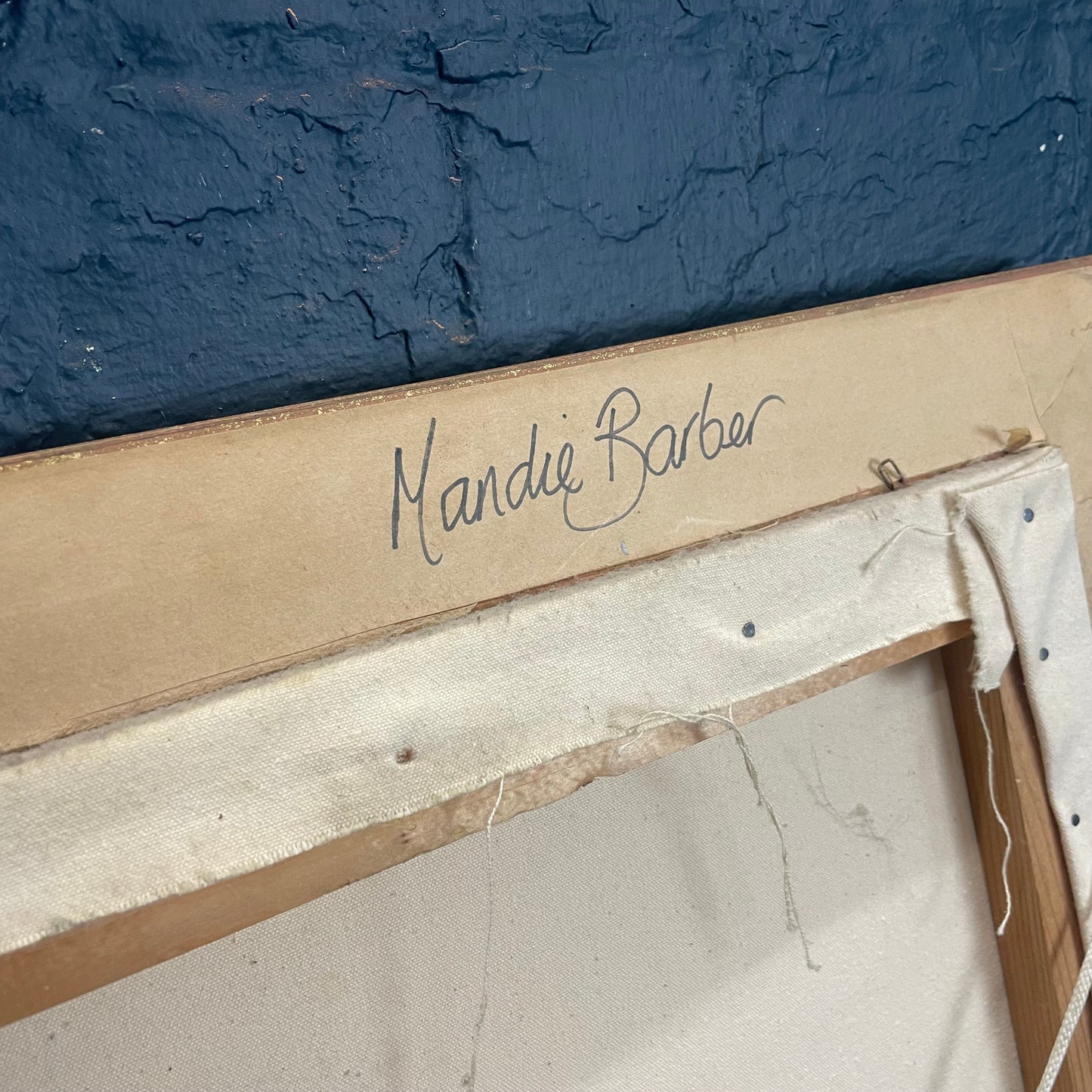 Bleeding Heart Oil On Canvas Framed & Signed