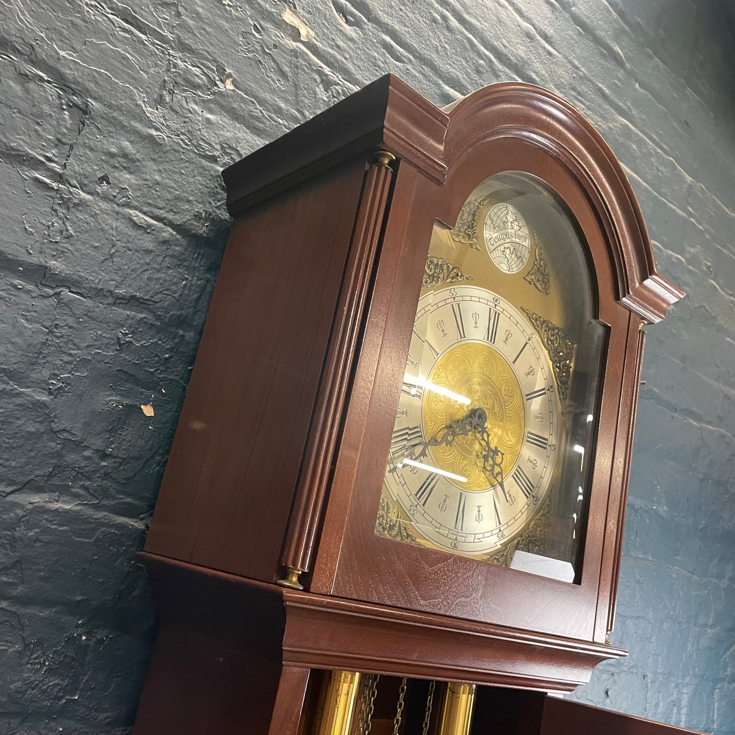 Vintage 8 Day Westminster Chime Grandfather Clock