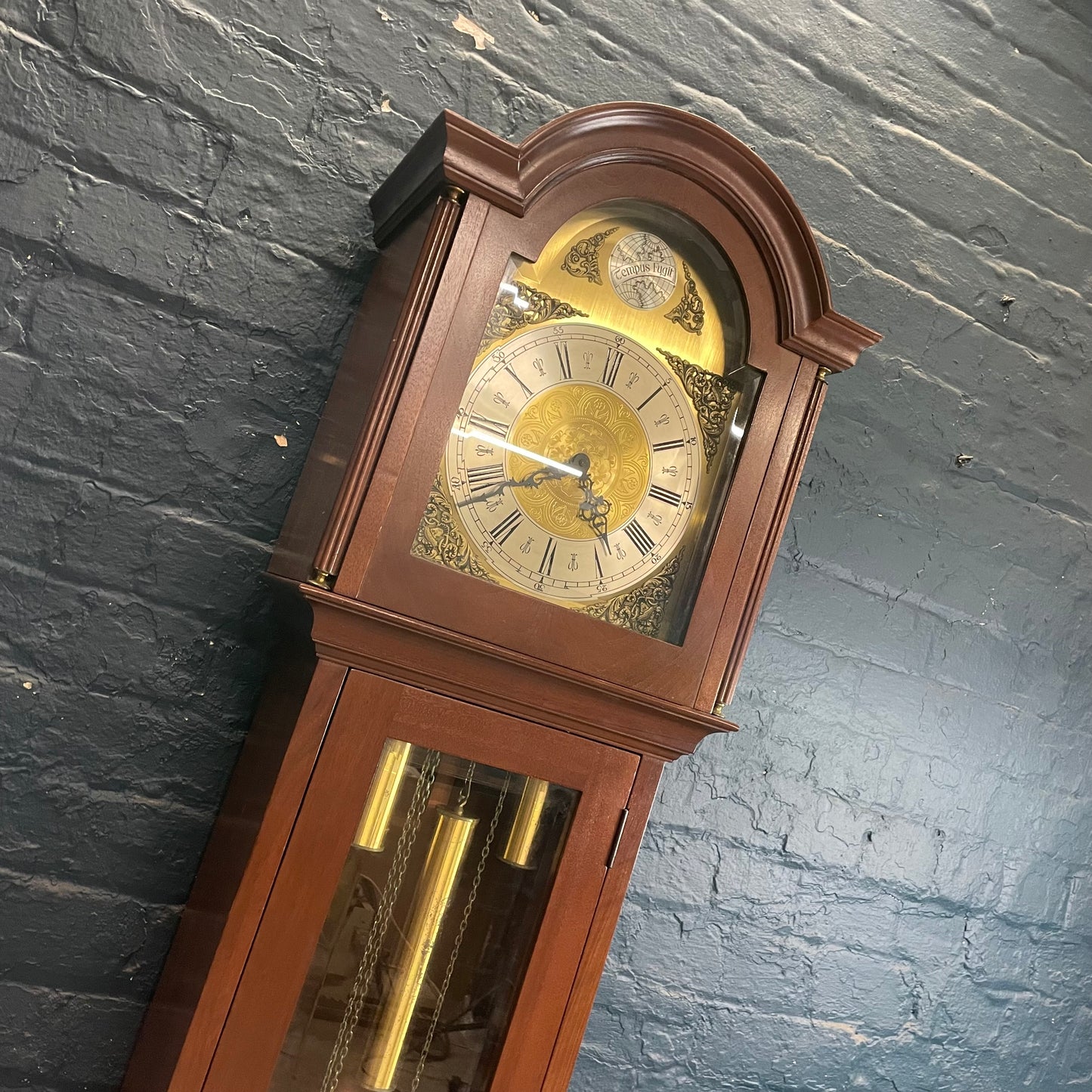 Vintage 8 Day Westminster Chime Grandfather Clock