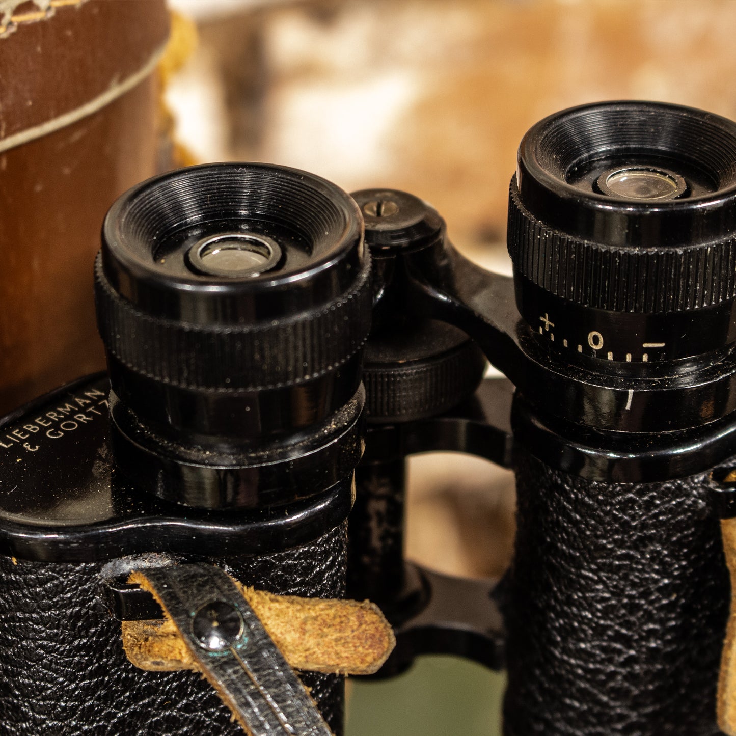 Vintage Lieberman & Gortz Binoculars Astropax Coated Lenses 25 x52