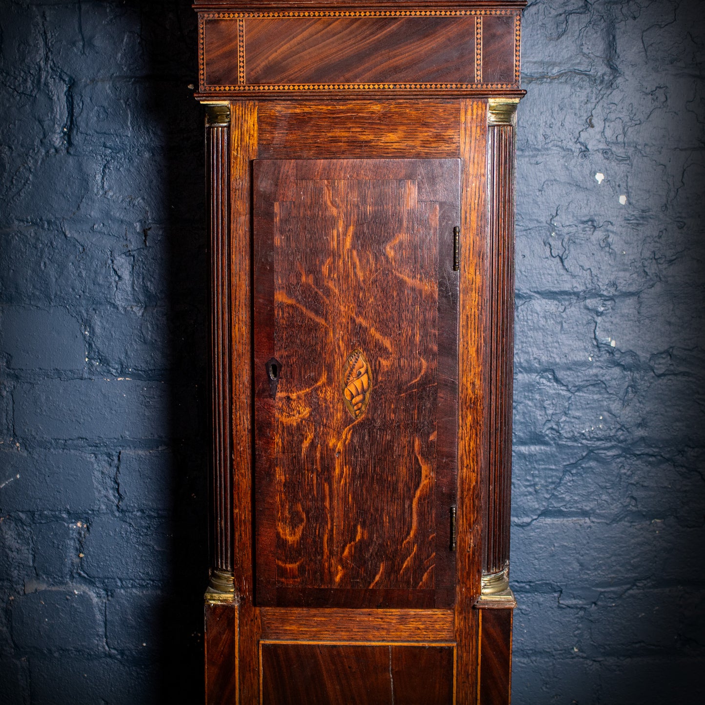 Antique Vintage Tho. S Reynolds Warwick Grandfather Clock