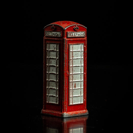 Vintage 1950s Dinky Toys Red Telephone Box