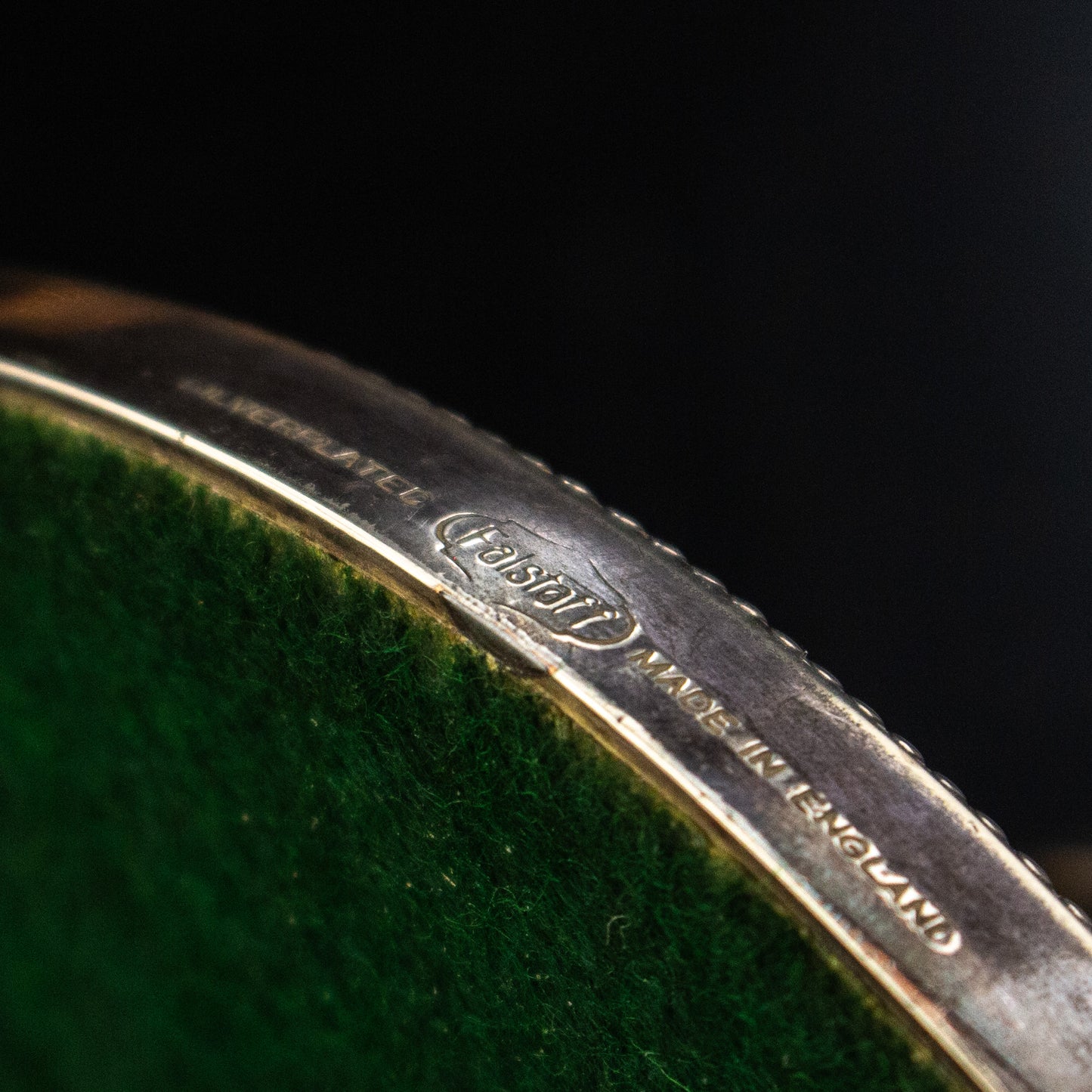 Vintage Falstaff Silver Plated Art Deco Style Candle Stick Holder English Mad