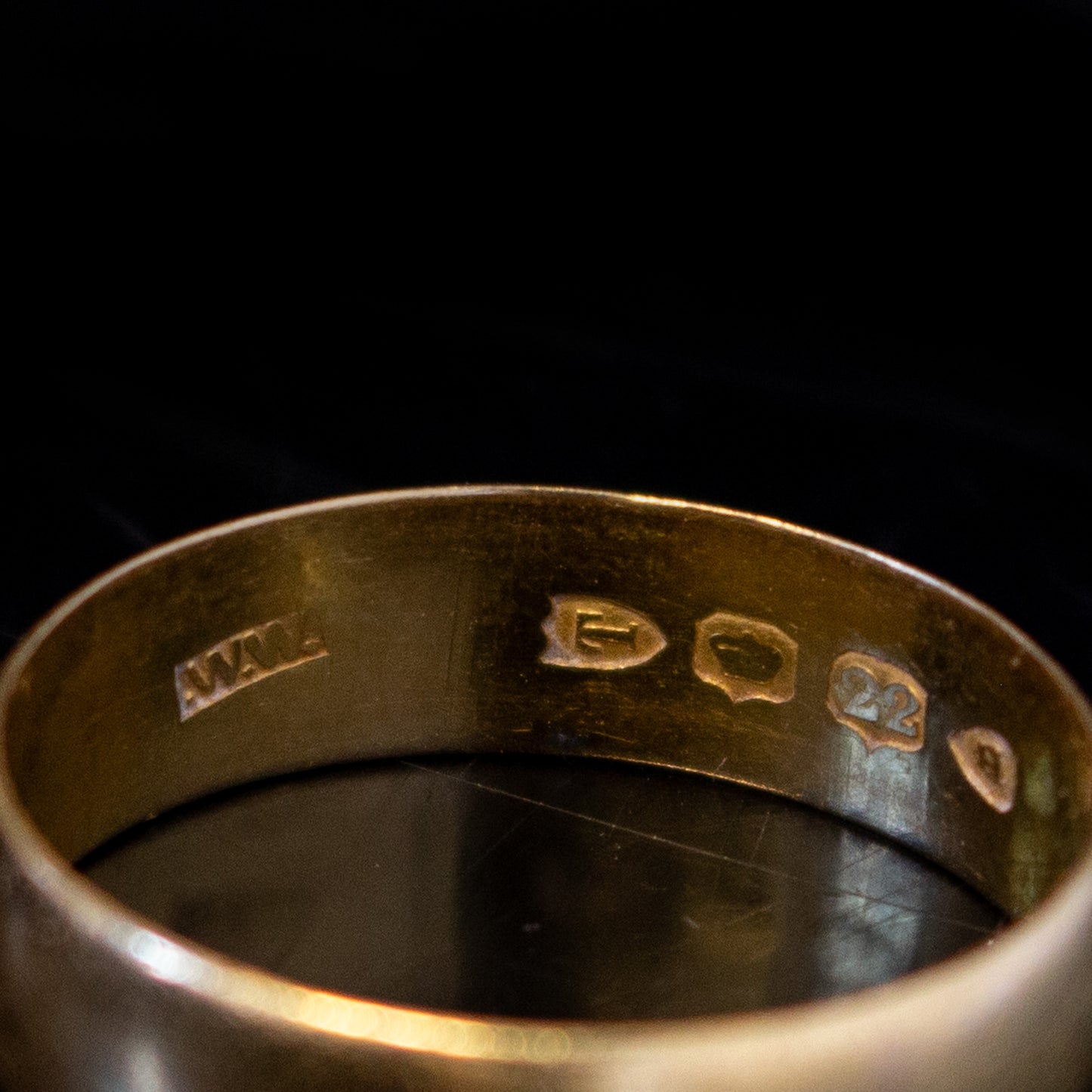 22ct Gold Ring Size Q