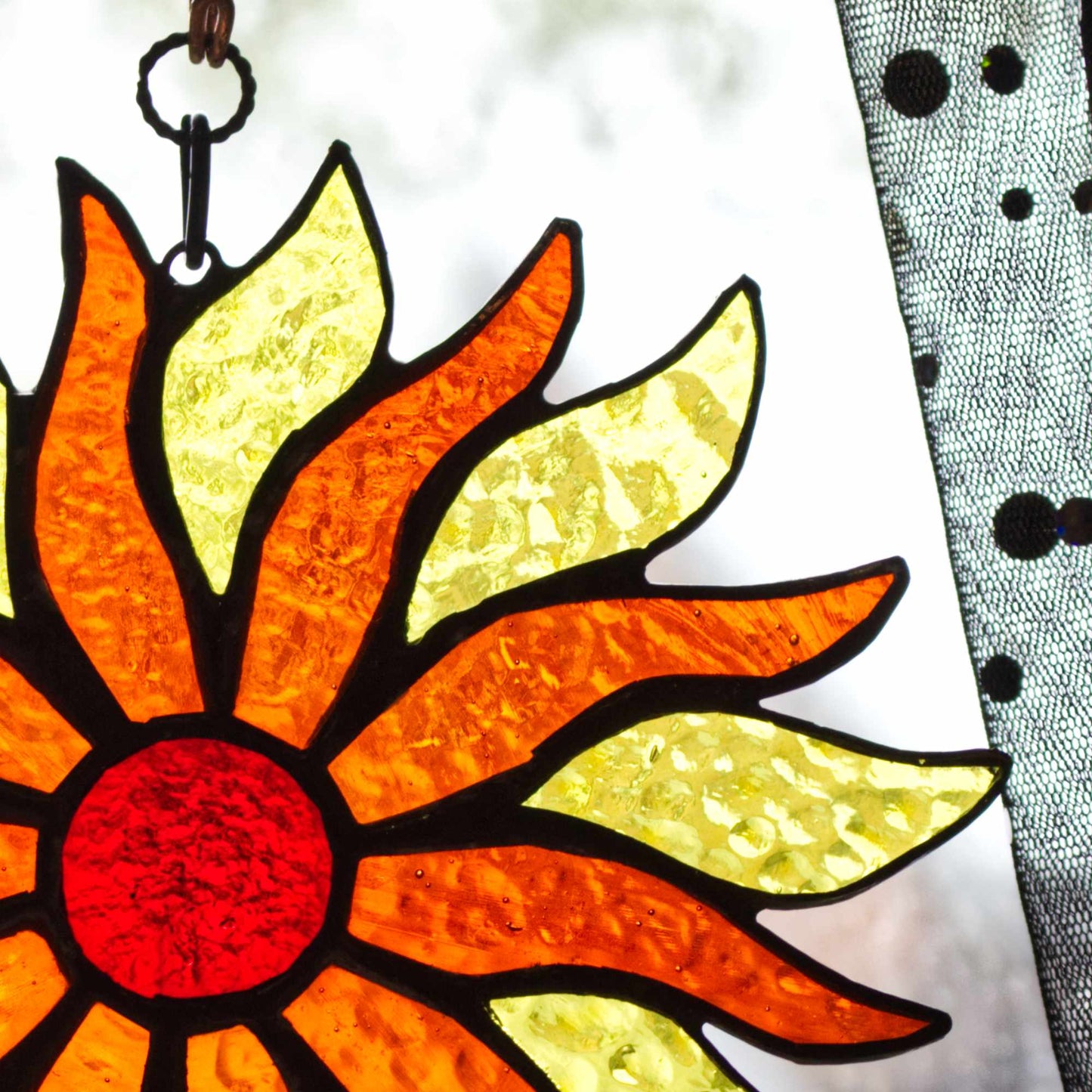 Handmade Stained Glass Sun Light Catcher