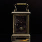 Vintage Mechanical Bornand Freres Brass Carriage Clock