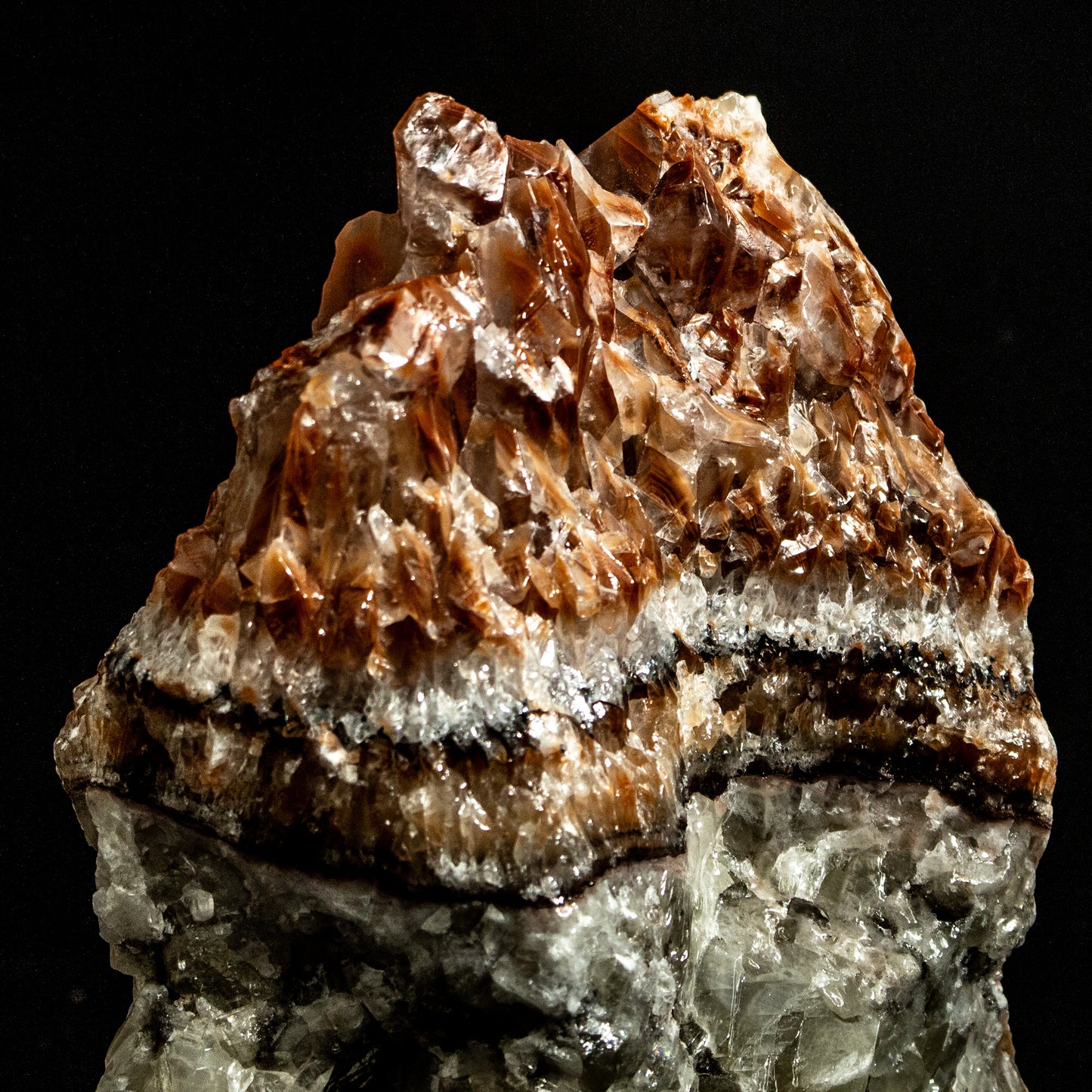 Calcite Red Layered Crystal 2265kg