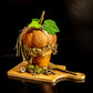 Handmade Potted Pumpkin On A Board
