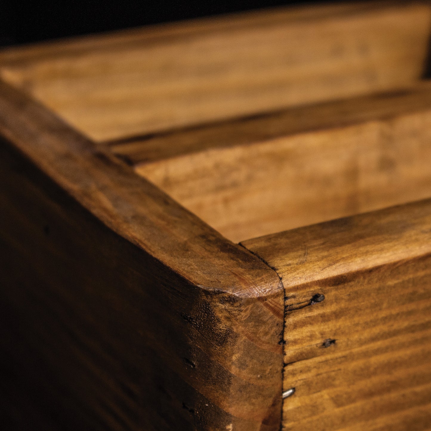 Handmade Reclaimed Wood Condiment Caddy