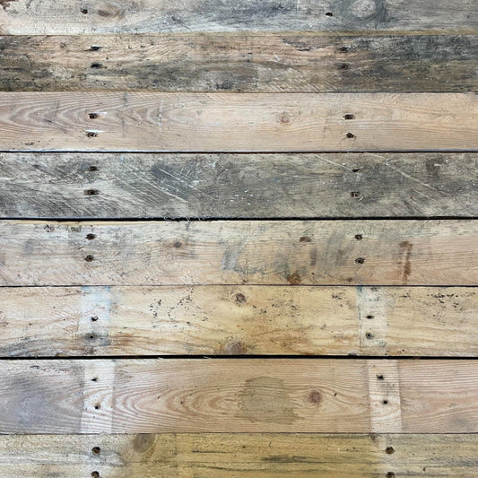 Reclaimed Pallet Wood - Wall Cladding Recycled Timber Planks Boards 1sqm