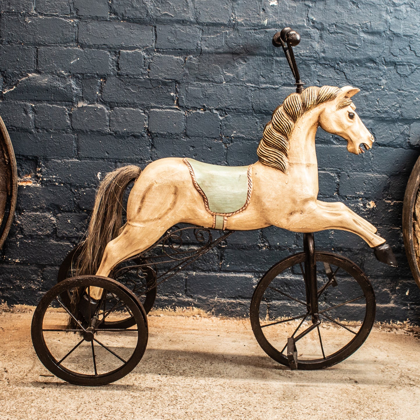 Vintage Original Carousel Horse Converted Bicycle