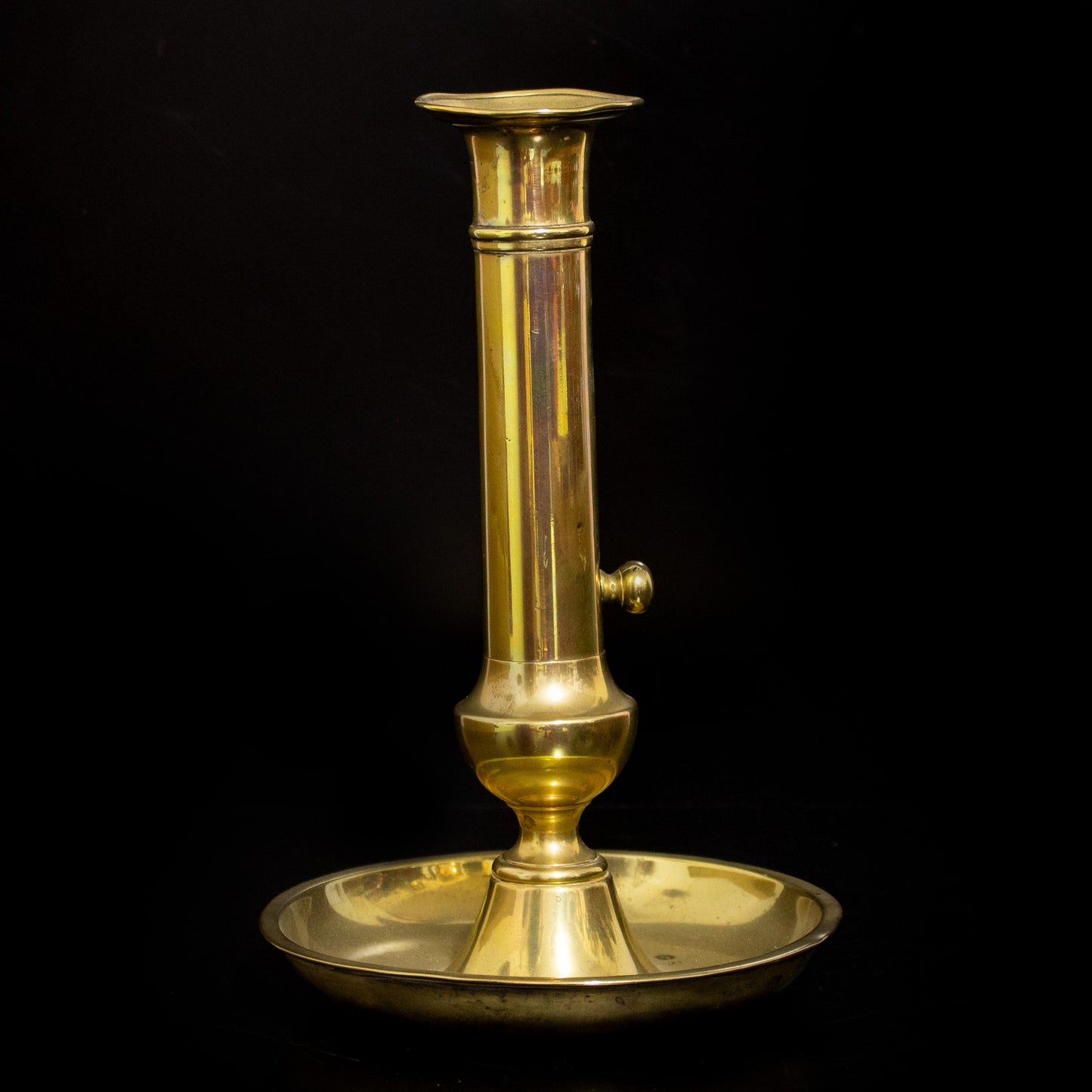 Antique Vintage Brass Candlestick Holder