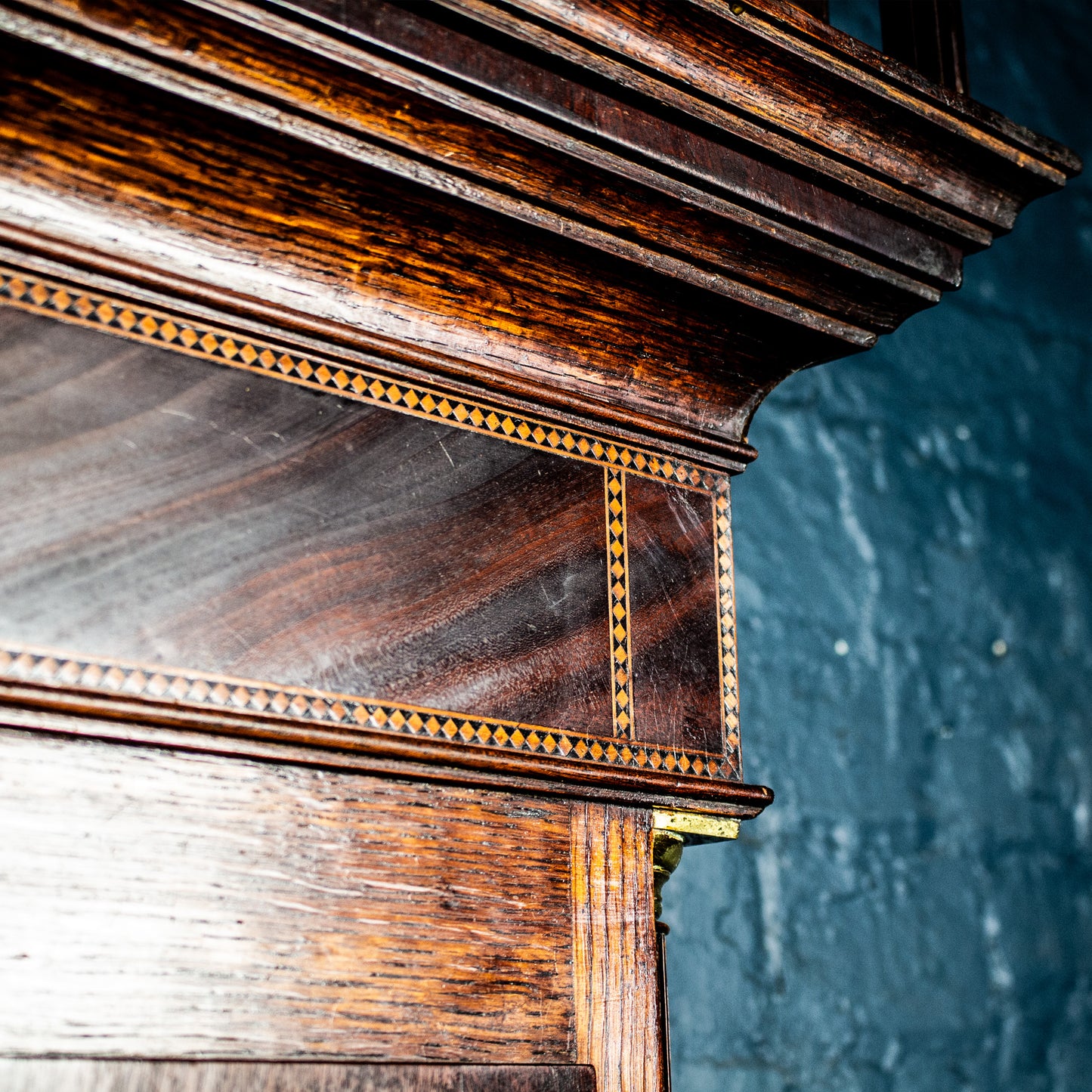 Antique Vintage Tho. S Reynolds Warwick Grandfather Clock