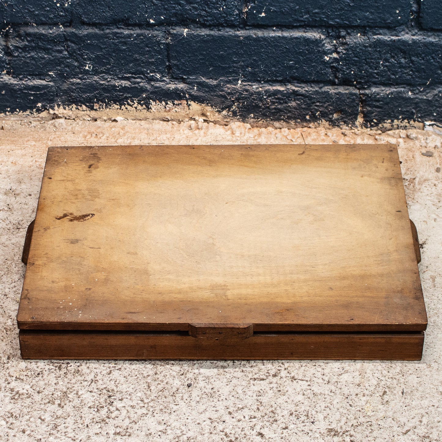 Vintage 1950s Meccano In A Wooden Box With Instructions