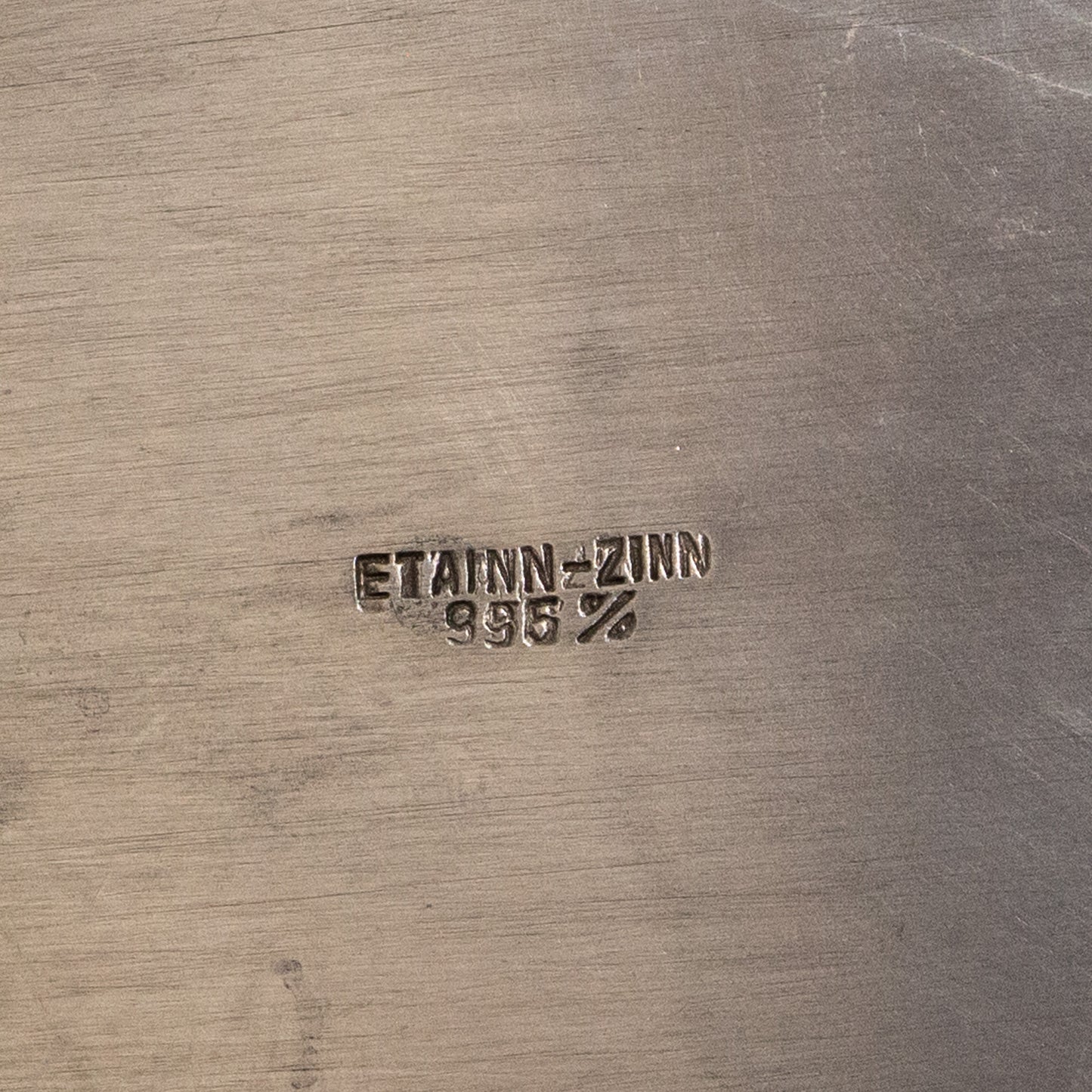 Vintage Etainn Zinn Pewter Bowl