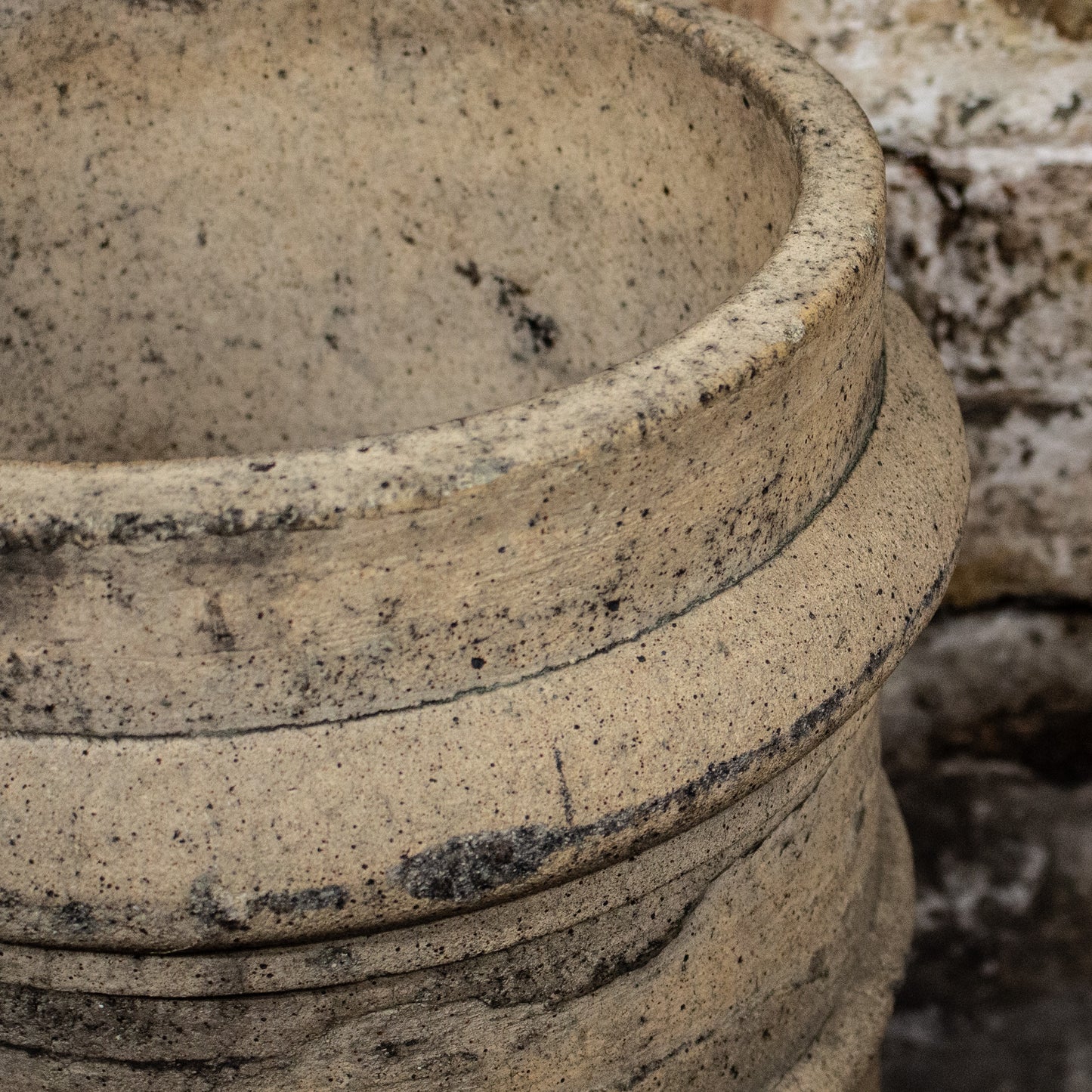 Antique Victorian Buff Terracotta Chimney Pot Garden Planter