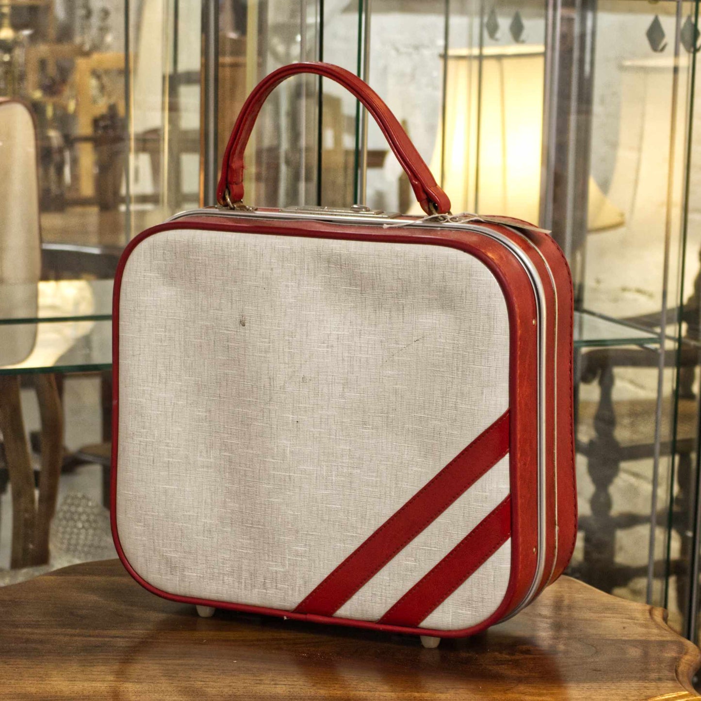 Vintage 1960's Retro Suitcase