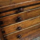 Antique Vintage Engineers Tool Chest Toolbox Wooden Drawers