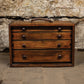 Antique Vintage Engineers Tool Chest Toolbox Wooden Drawers