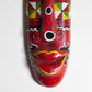 Antique vintage hand carved hand painted African totem pole wall hanging