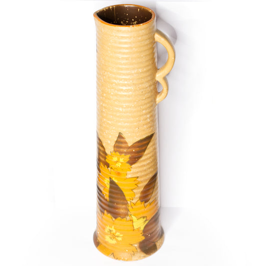 Vintage Mid Century Flower Design Vase English Made