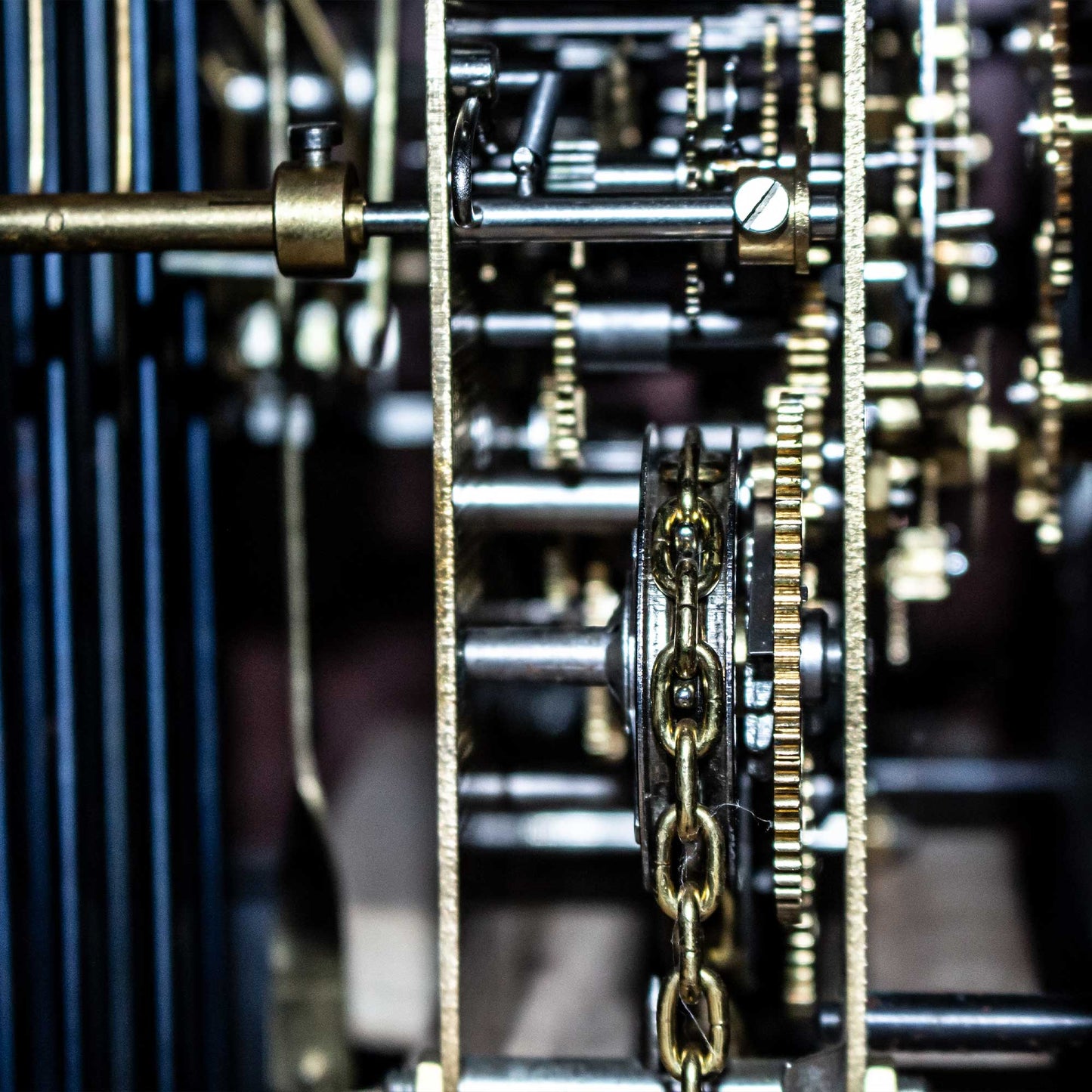 Vintage Long-case Westminster Chime Weight Driven Grandmother Clock