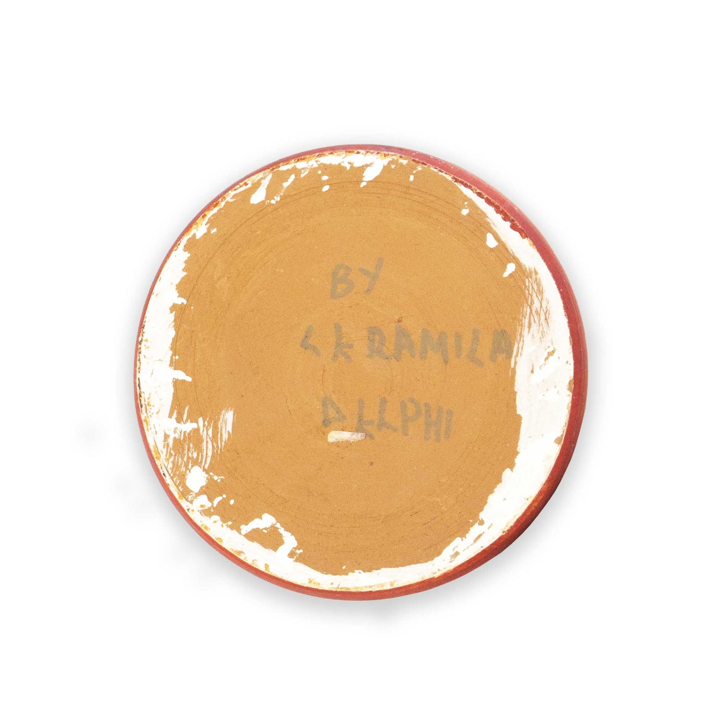 Vintage Small Greek Style Handmade Hand Painted Jug