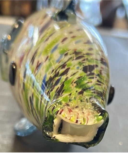 Murano Multicoloured Handblown Glass Fish