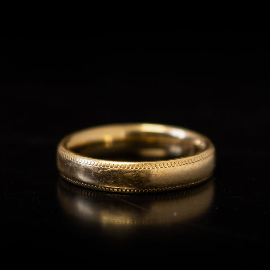 18ct Yellow Gold Ring Size L