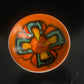 Vintage Mid Century Poole Pottery Shape 75 Bowl Signed By Artist