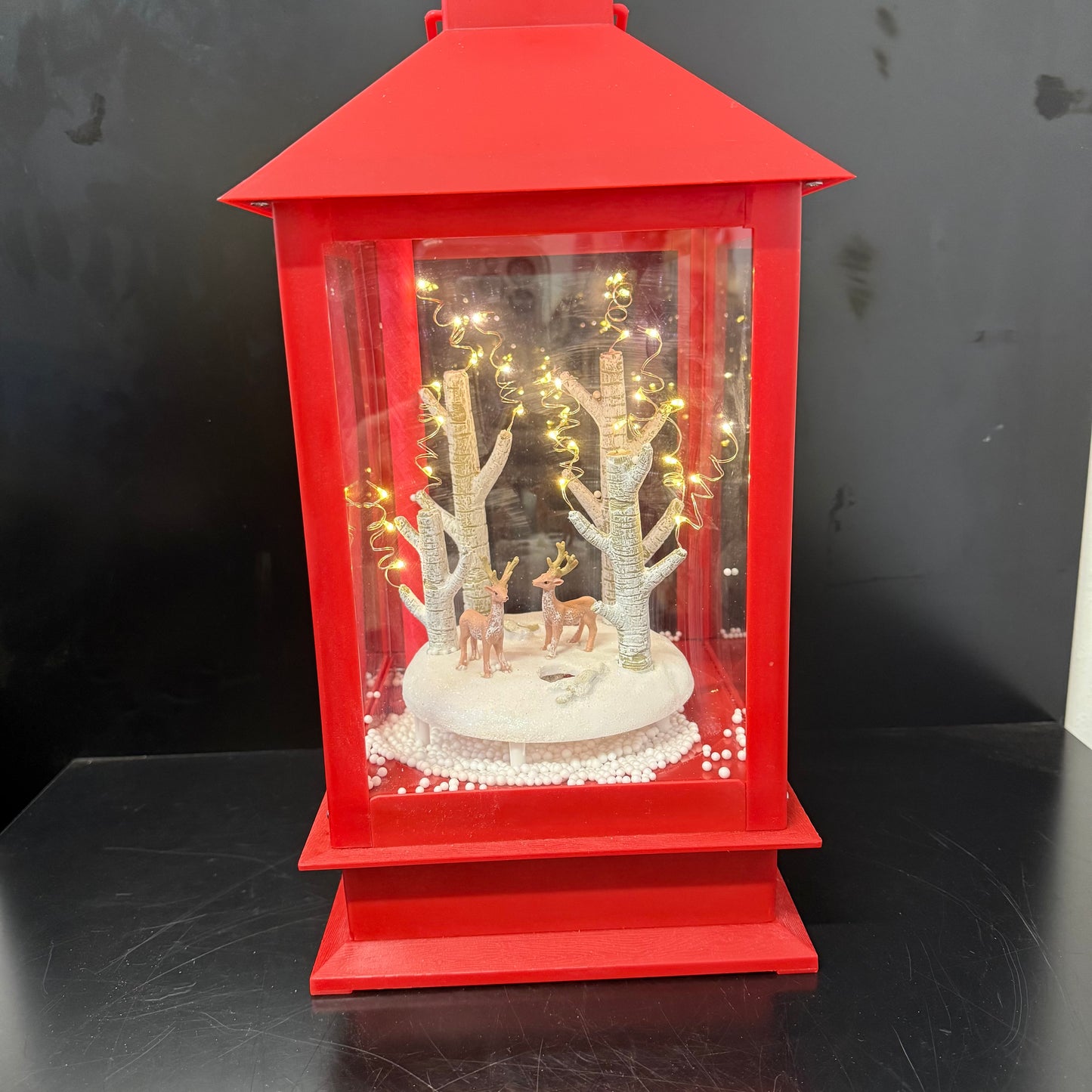 Light up musical snow globe