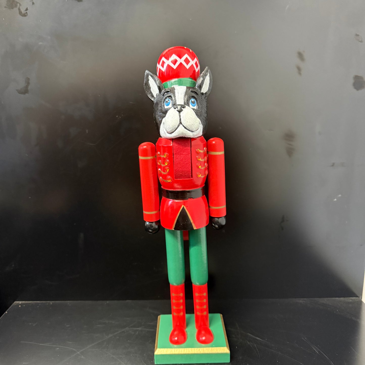 Nutcracker dog Christmas decoration