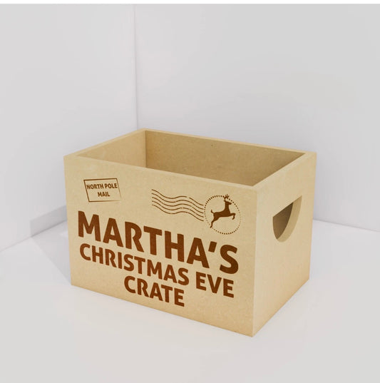 Personalised Christmas Eve box/crate