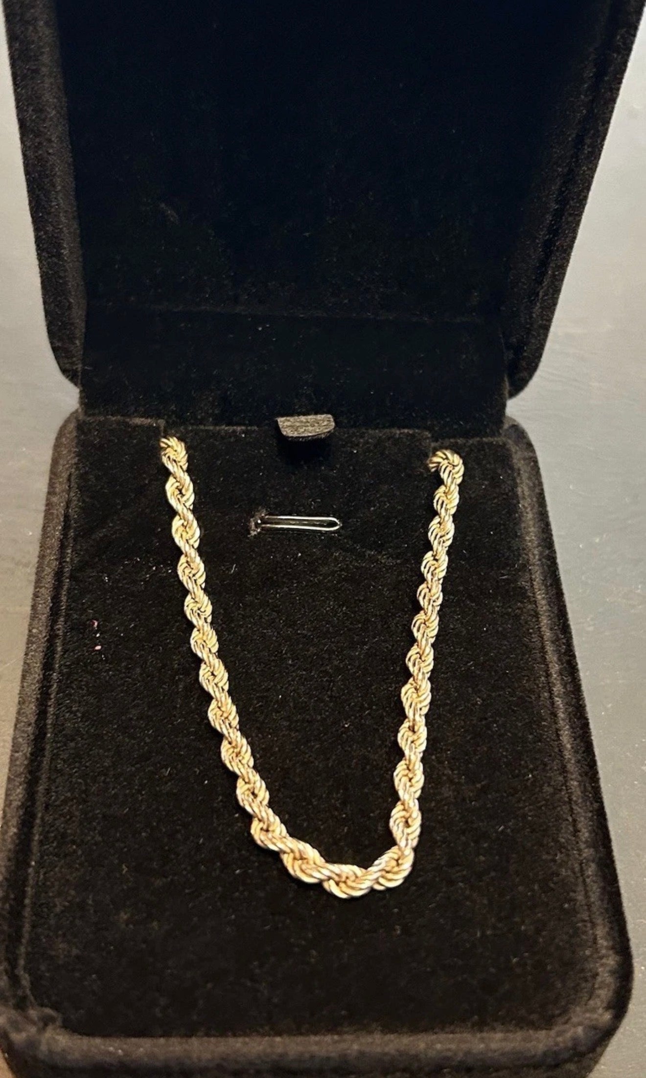 925 silver rope chain 20 inch