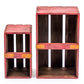 Antiqued Red Wooden Cola Storage Box / Crate