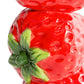 Ceramic Strawberry Stack Stem Vase