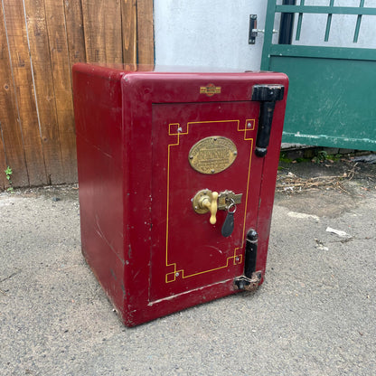 Antique Vintage Victorian Safe By Birmingham Safe Co