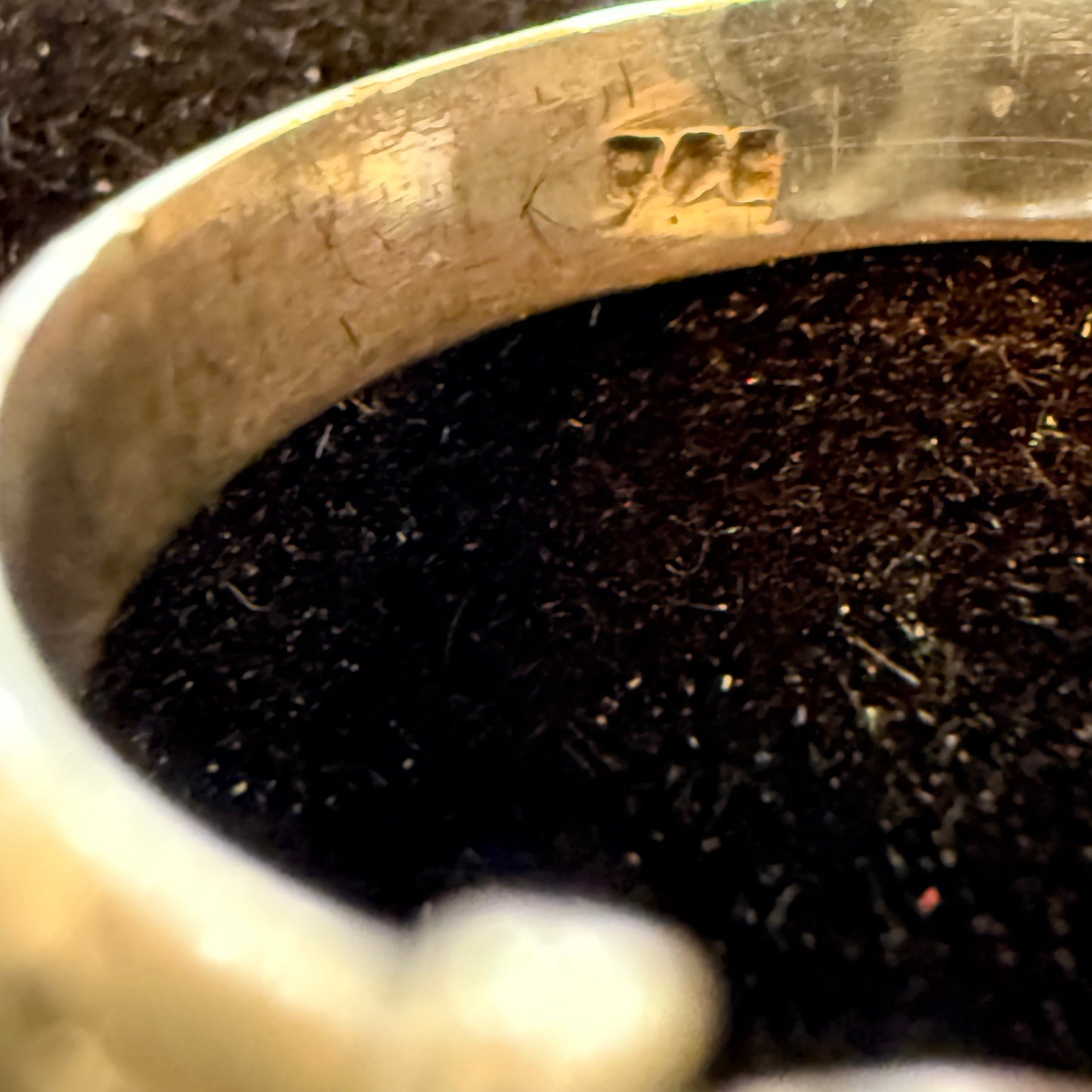 Women’s 925 Sliver Deep Purple Ring Co77