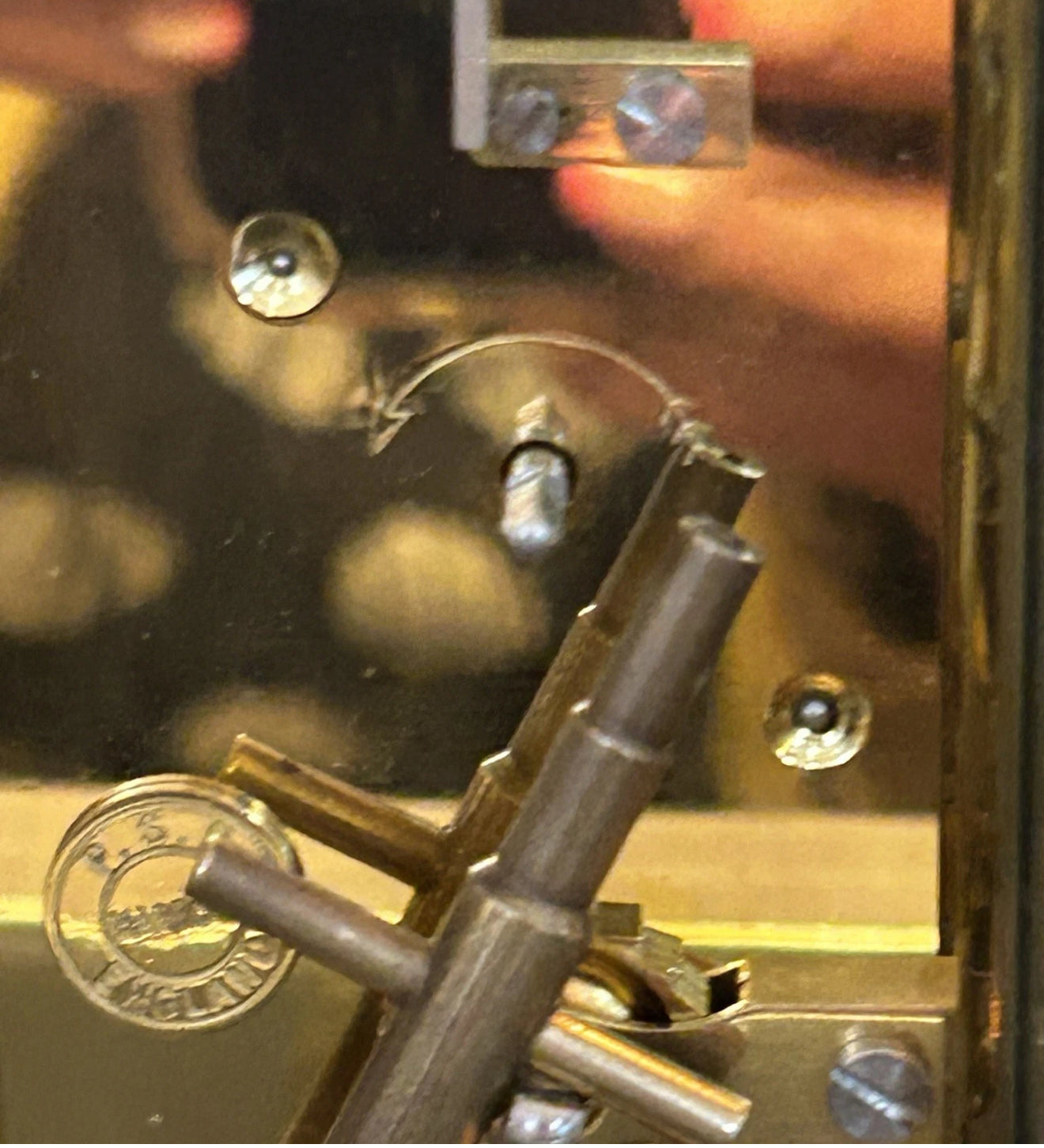 PSB of harrow  8 day carriage clock.