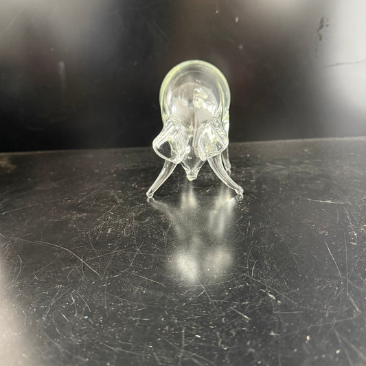 Handblowed glass pig
