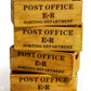 Antiqued "Post Office Sorting Dept" Wooden Box / Crate